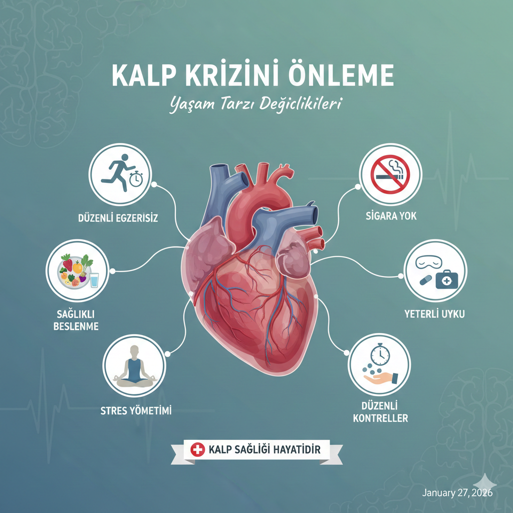 Kalp Krizi Riskinizi Nasıl Azaltabilirsiniz?